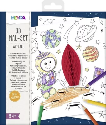 Wypukła malowanka - Kosmos