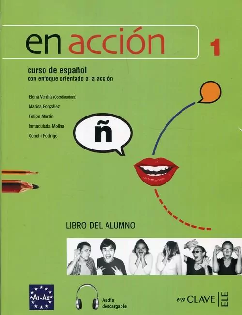 En acción 1. A1-A2. Libro del alumno (Podręcznik). Język hiszpański - tantis.pl