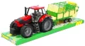 Traktor z przyczepą samozbierającą - tantis.pl