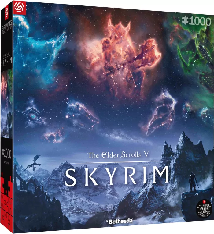 Puzzle 1000. The Elder Scrolls V - Skyrim - tantis.pl