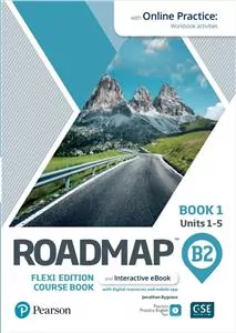 Roadmap B2. Flexi Edition. Course Book 1 and Interactive eBook with Online Practice Access - tantis.pl