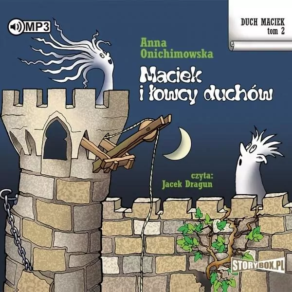 Maciek i łowcy duchów. Duch Maciek. Tom 2. Audiobook - tantis.pl