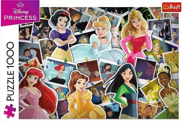 Księżniczki Disneya. Puzzle 1000. Trefl - tantis.pl