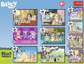 Puzzle 10w1 Historia Bluey TREFL - tantis.pl