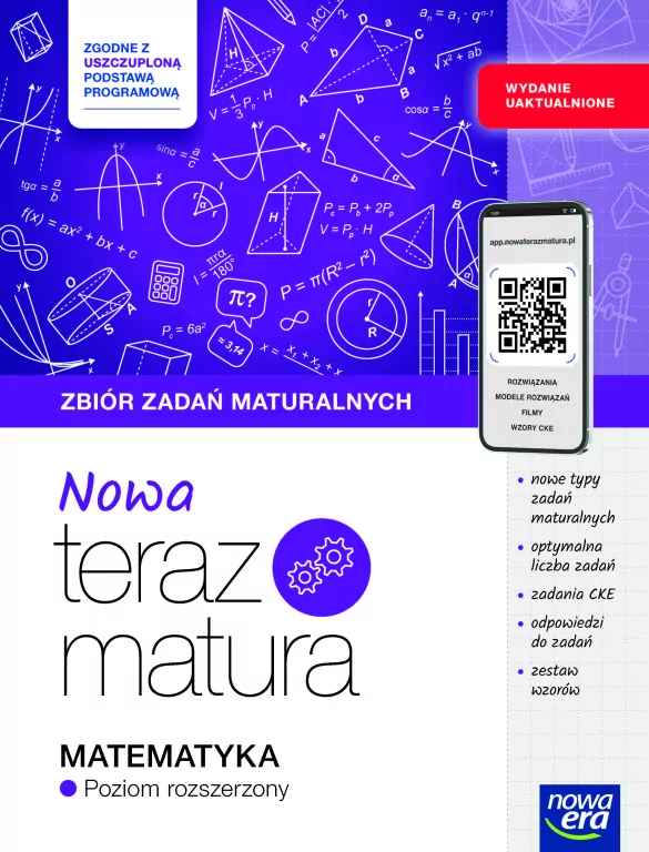 Matematyka. NOWA Teraz Matura 2026. Zbiór zadań maturalnych. Poziom rozszerzony - tantis.pl