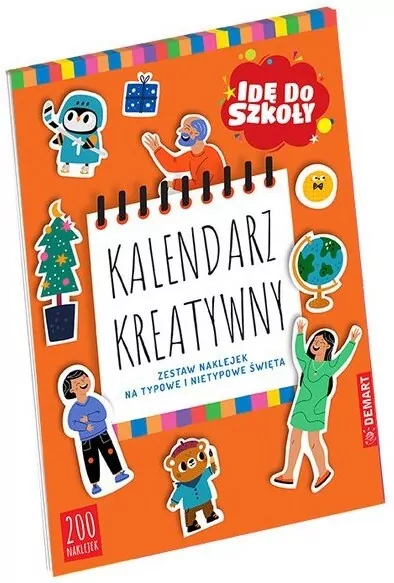 Kalendarz kreatywny. Idę do szkoły - tantis.pl