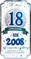 Karnet Urodziny 18 - tantis.pl