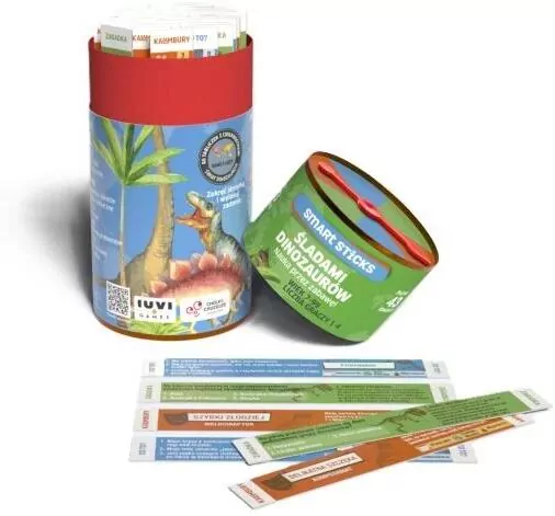 Smart Sticks Śladami dinozaurów IUVI Games - tantis.pl