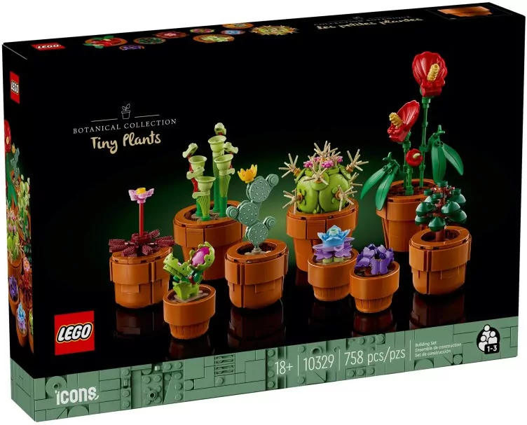 LEGO® Icons. Małe roślinki 10329 - tantis.pl