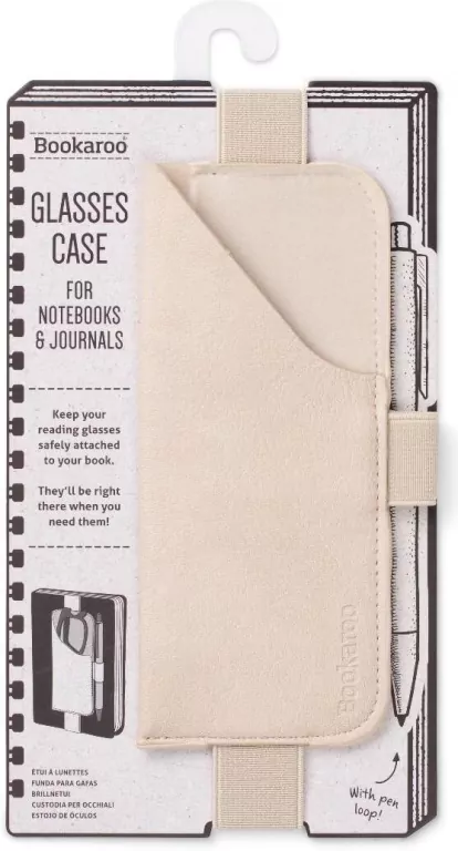 Bookaroo Glasses case uchwyt na okulary kremowy - tantis.pl