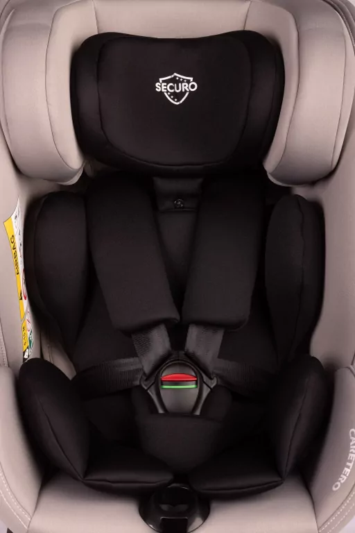 Caretero Fotelik Securo I-Size jasnoszary (40-150cm) - tantis.pl