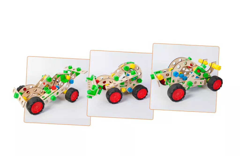 Sportscar 3w1. Mały Konstruktor Junior - tantis.pl