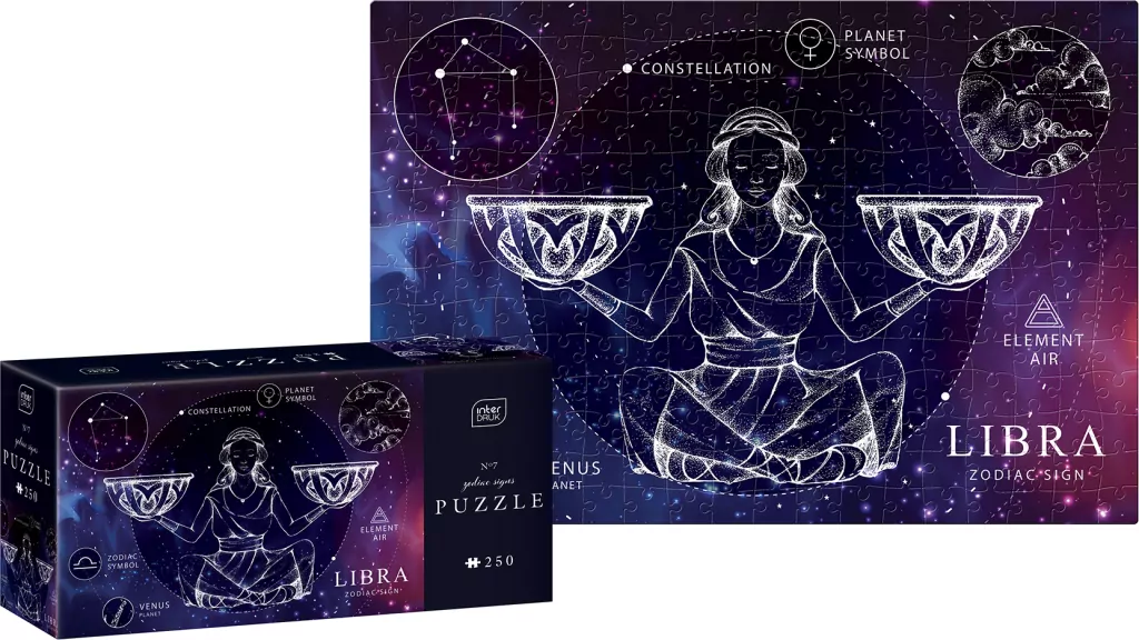 Puzzle 250. Znaki zodiaku, waga - tantis.pl