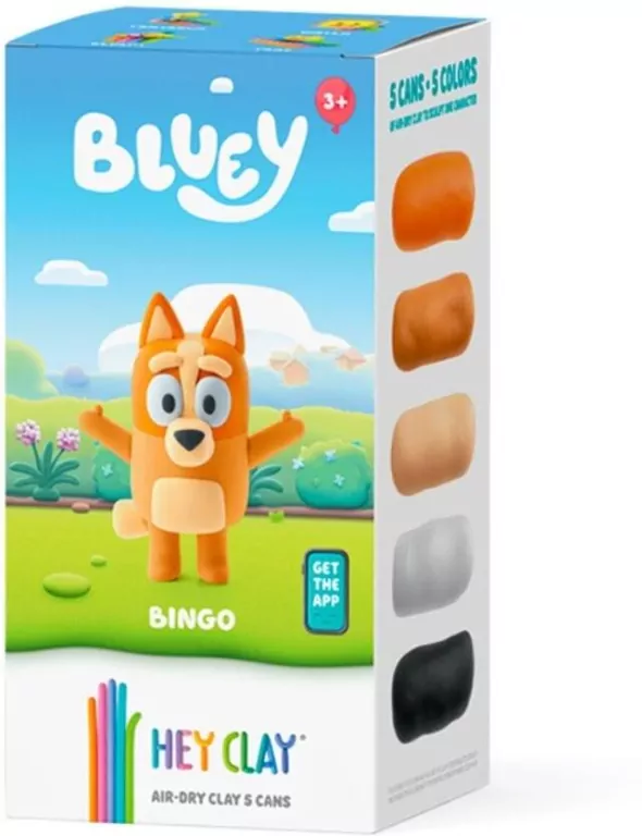 Figurka Bingo. Bluey. Hey Clay - tantis.pl