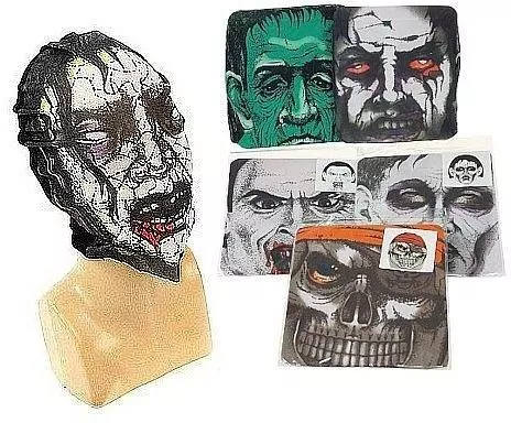 Maska zombie MIX - tantis.pl