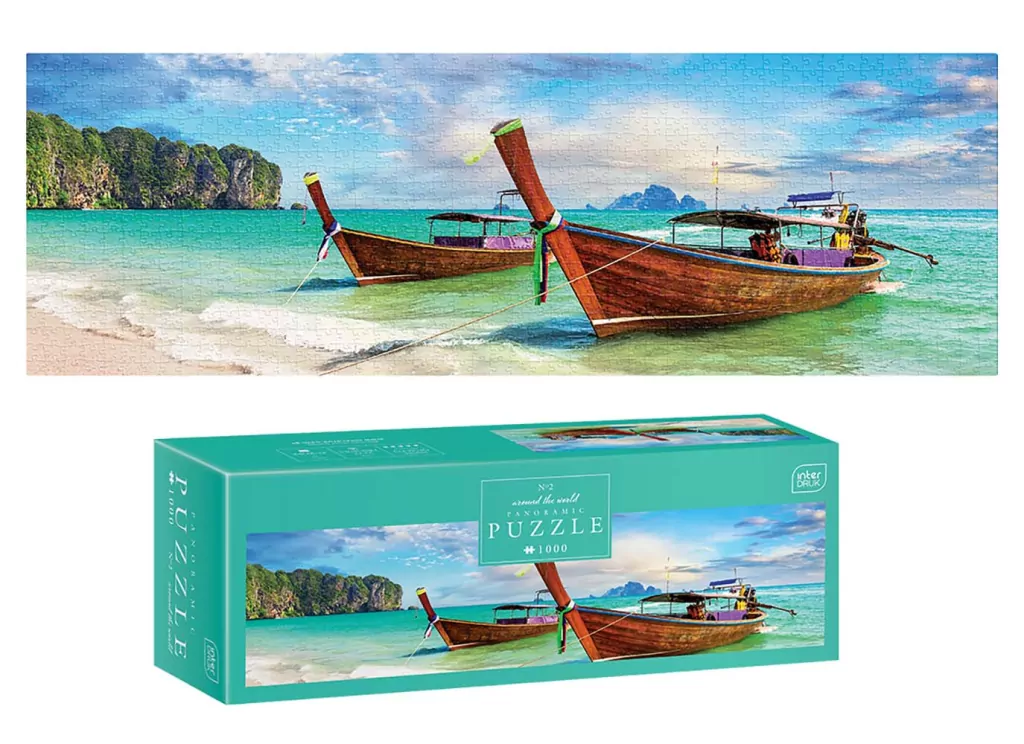 Interdruk. Puzzle panorama 1000. Around the World 2 - tantis.pl