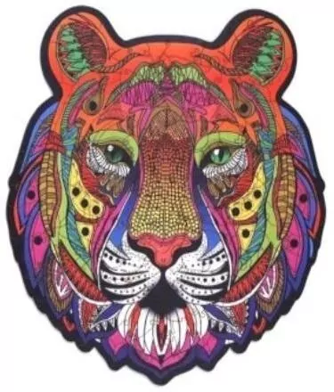 Puzzle drewniane eko 66 Majestatyczny tygrys A4 - tantis.pl