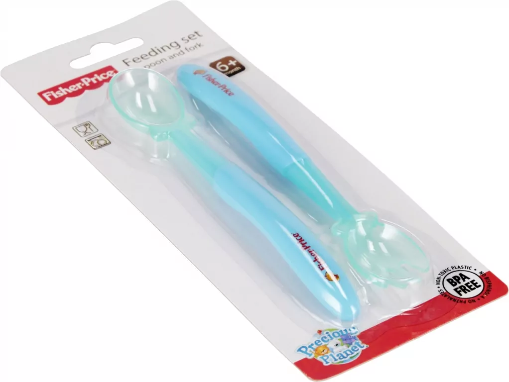 Fisher Price, Sztućce: łyżeczka i widelec - tantis.pl