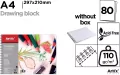 Blok rysunkowy A4/80K 110g - tantis.pl