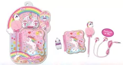 Słuchawki+kołozeszyt+długopis Jednorożec