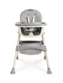 Caretero Krzesełko do karmienia 2w1 Bill szare - tantis.pl