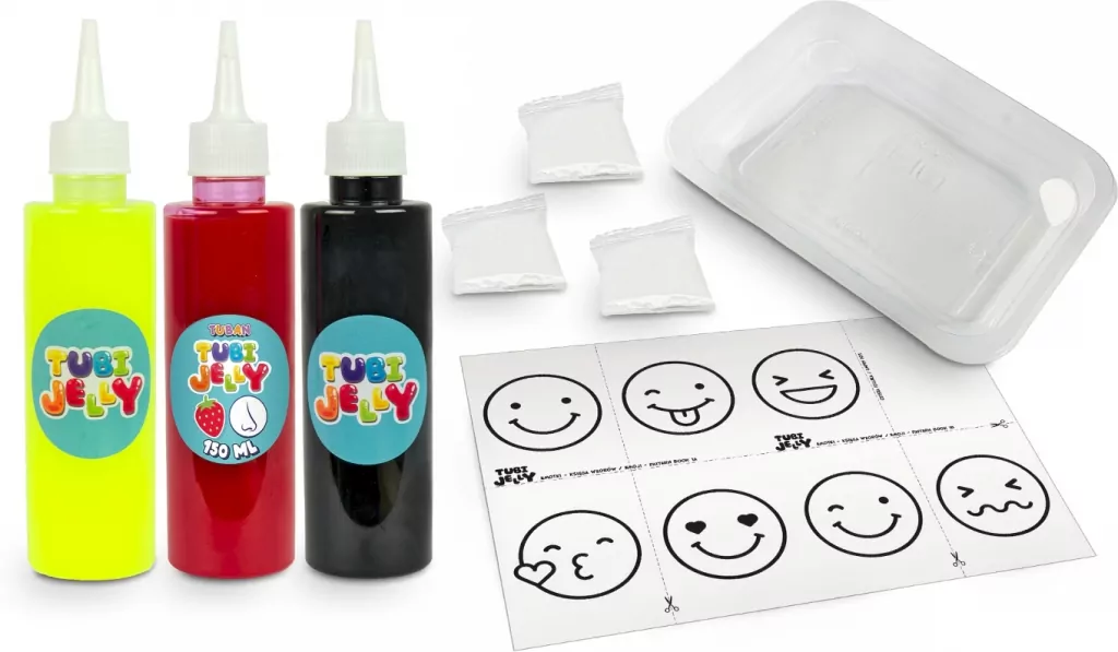 Zestaw Tubi Jelly Emotki 3 kolory - tantis.pl