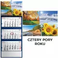 Kalendarz 2026 trójdzielny cztery pory roku - tantis.pl