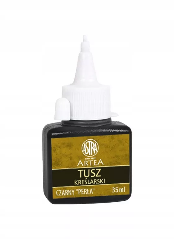 Tusz kreślarski 35 ml czarny perła  ASTRA - tantis.pl