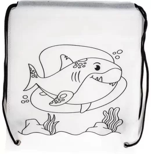 Worek szkolny do malowania Tinting rekin - tantis.pl