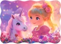 Puzzle 30 Princess with Unicorn CASTOR - tantis.pl