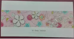 Karnet okolicznościowy z kopertą