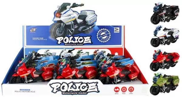 Motocykl ratunkowy Mega Creative 524216 p12 mix cena za - tantis.pl