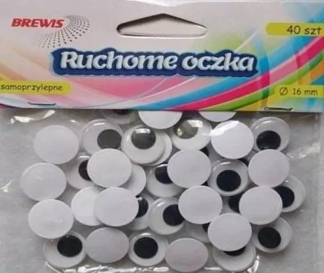 Ruchome oczka, 16mm - tantis.pl
