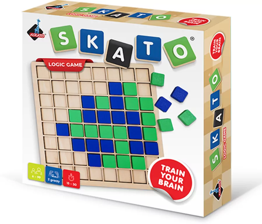 Askato. Drewniana gra. Skato - tantis.pl
