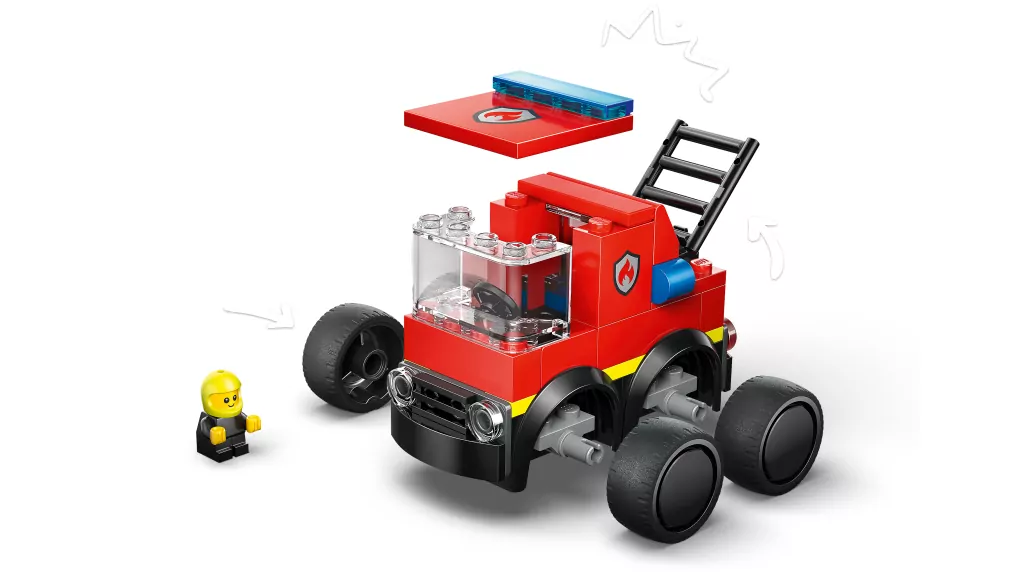 LEGO® City. Wóz strażacki 60482 - tantis.pl
