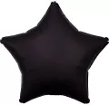 Balon foliowy Lustre Black gwiazda 48cm - tantis.pl