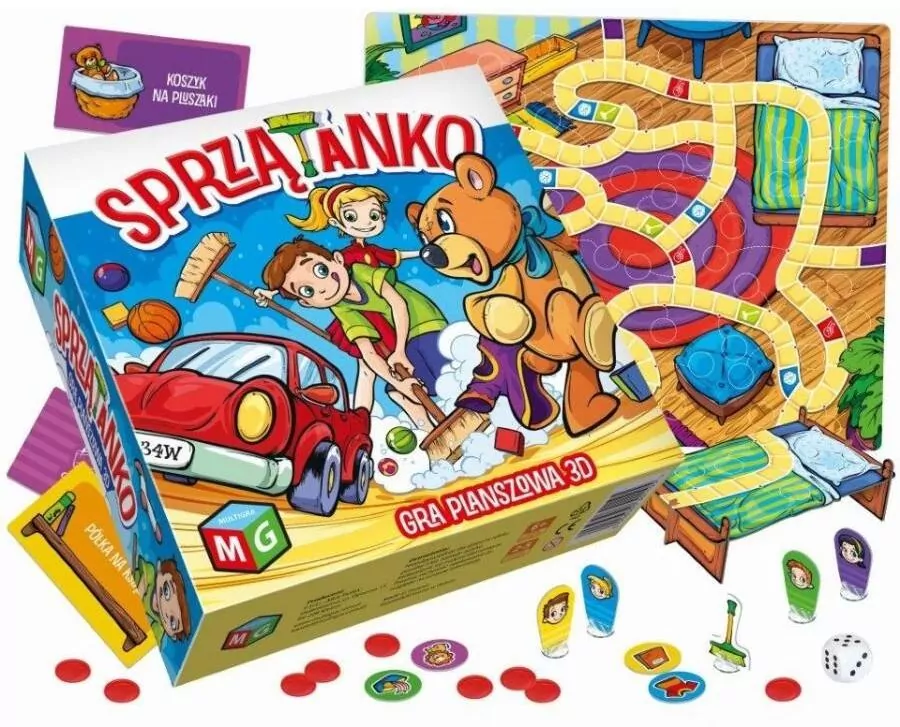 Multigra. Sprzątanko 3D - tantis.pl
