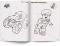 LEGO® City. Kolorowanka z naklejkami - tantis.pl