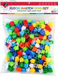 Klocki przestrzenne 128 elementów
