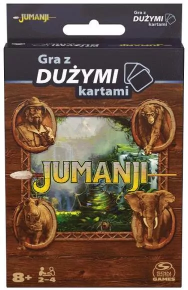 Jumanji Karty Jumbo - tantis.pl