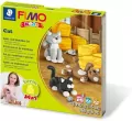 Zestaw Fimo Kids Form&Play Koty 4x42g - tantis.pl