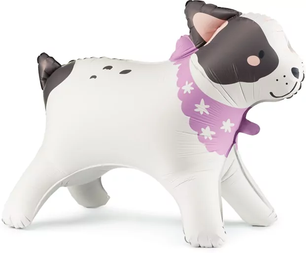Stojący balon foliowy Buldog 75x57cm - tantis.pl