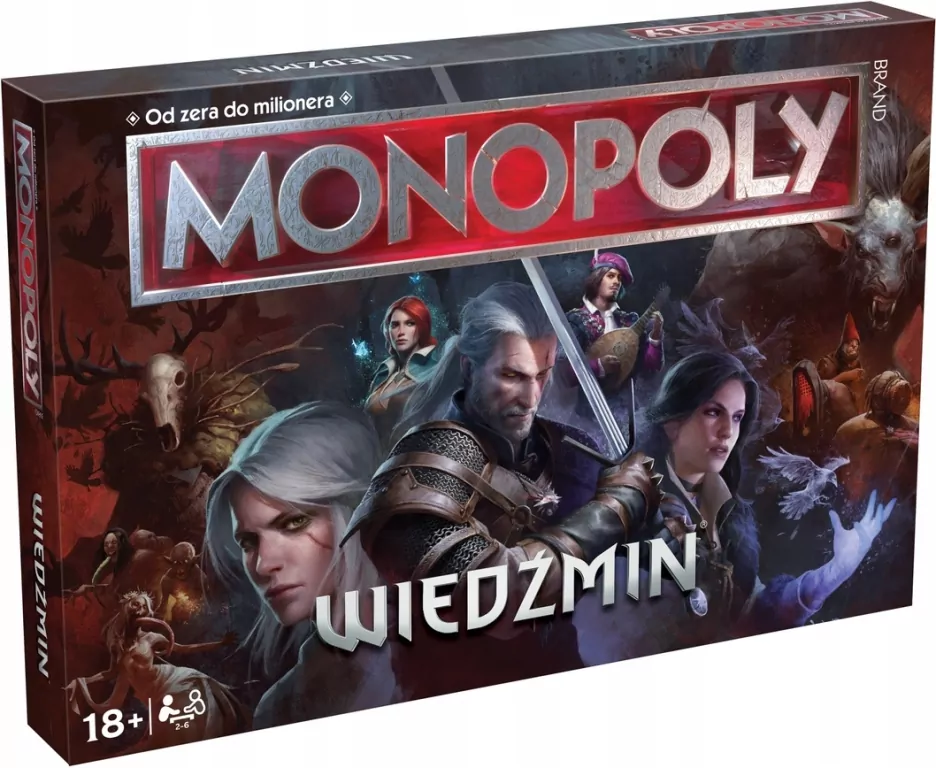 Monopoly The Witcher - tantis.pl