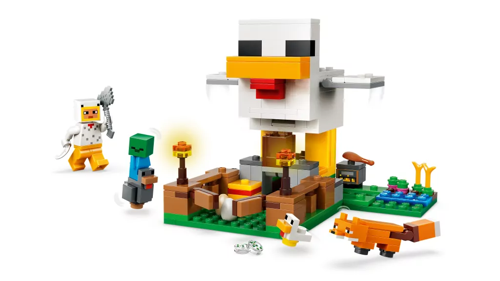 LEGO® Minecraft Farma kurczaków 21585 - tantis.pl
