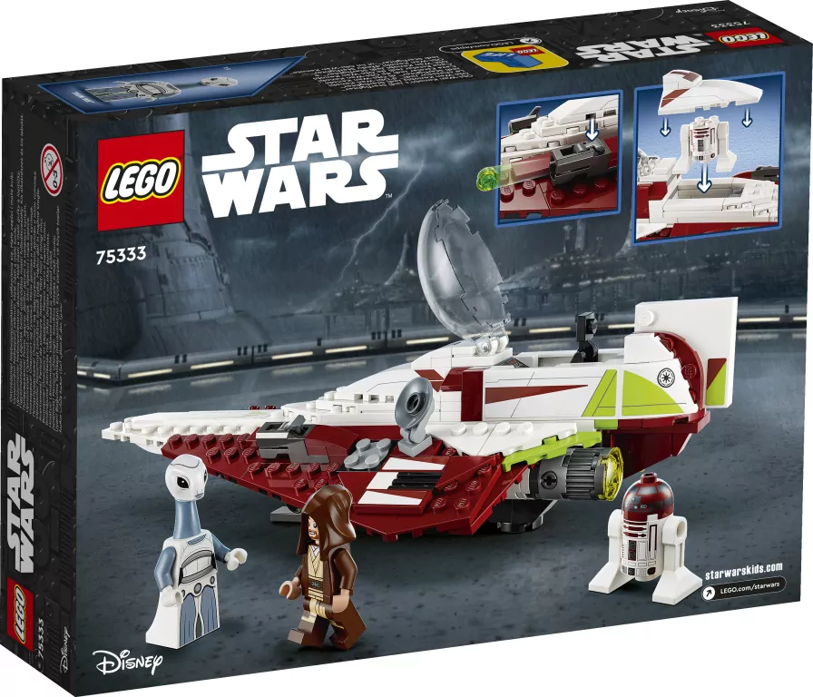 LEGO® Star Wars™. Myśliwiec Jedi Obi-Wana Kenobiego™ 75333 - tantis.pl