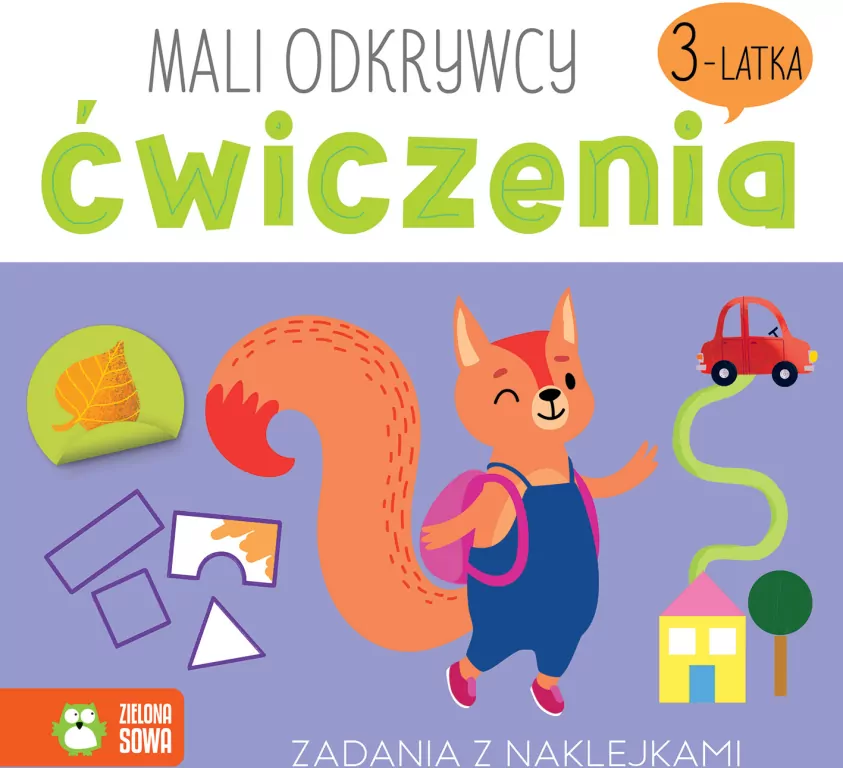 Mali odkrywcy. Ćwiczenia 3-latka - tantis.pl