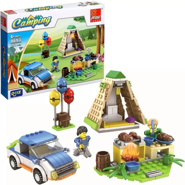 Klocki kamping 251 elementów - tantis.pl