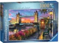 Puzzle 1000 Tower Bridge o zachodzie słońca - tantis.pl