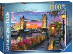 Puzzle 1000 Tower Bridge o zachodzie słońca