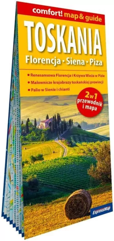 Toskania light: przewodnik + mapa - tantis.pl